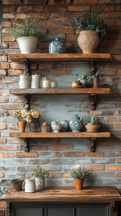 Free Rustic Shelf Decor Image | Download At Stockcake with