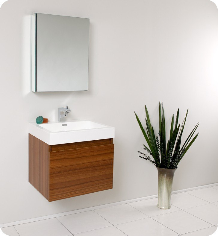 Fresca Fst8092Tk Teak Bathroom Linen Side Cabinet W/ 2 Open Storage ... in Elevating Bathroom Aesthetics with the Fresca Teak Linen Storage Cabinet