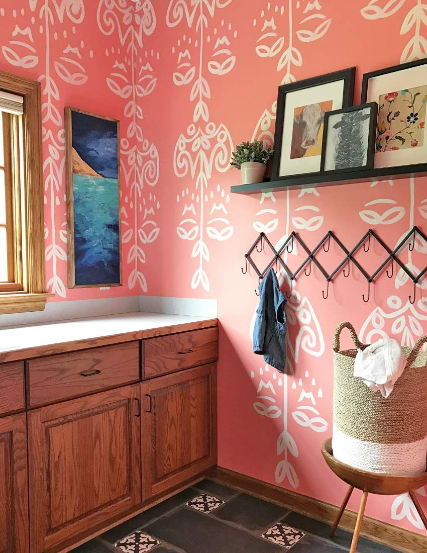 Hand-Painted Walls And Artwork Enriches A Midwestern Family’s Home ... with regard to Discover the Charm of Hand-Painted Walls 14 Creative Transformations