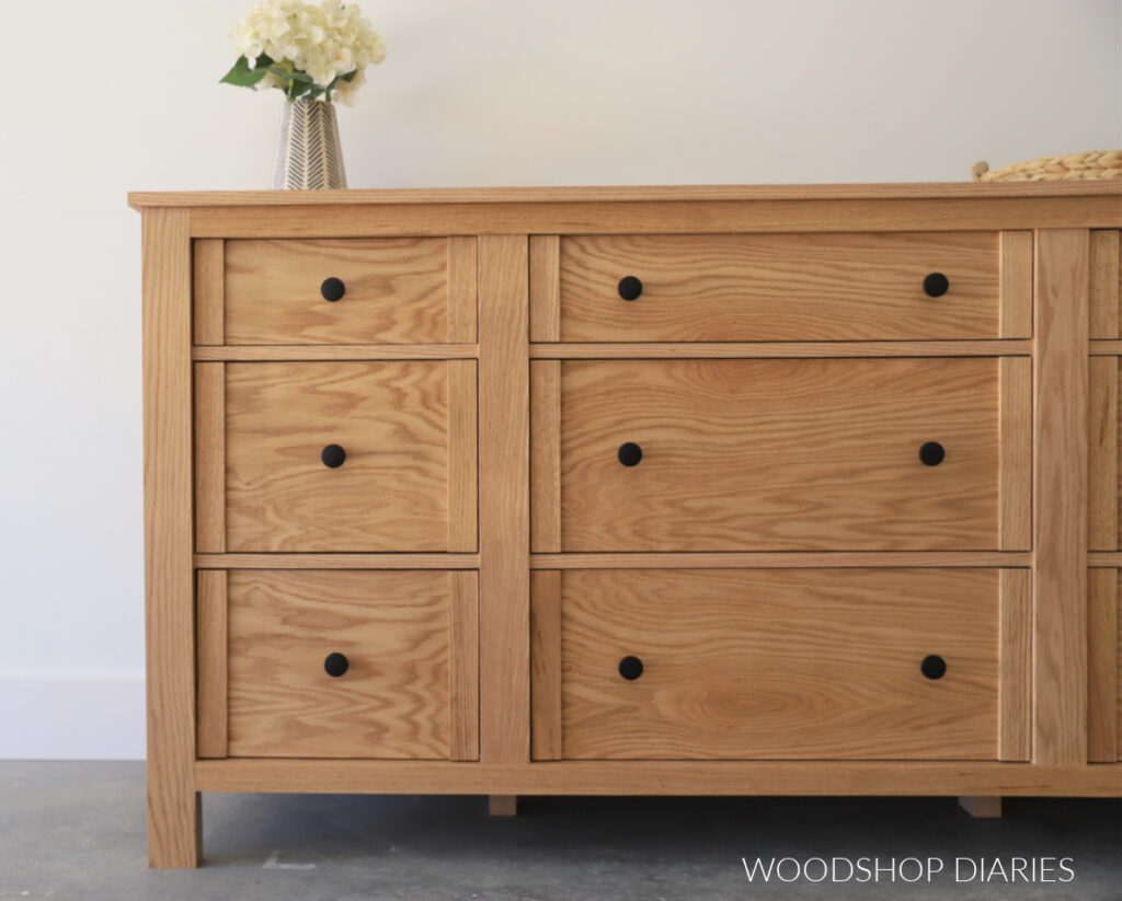 How To Build A 9 Drawer Dresser | Printable Building Plans within