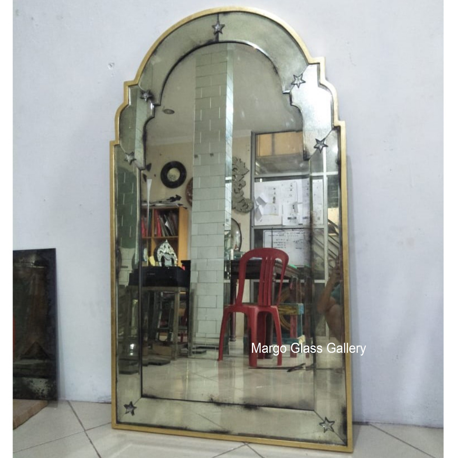 How To Choose The Best Beveled Panel Leaner Mirror » Mirrors Glass Gallery intended for