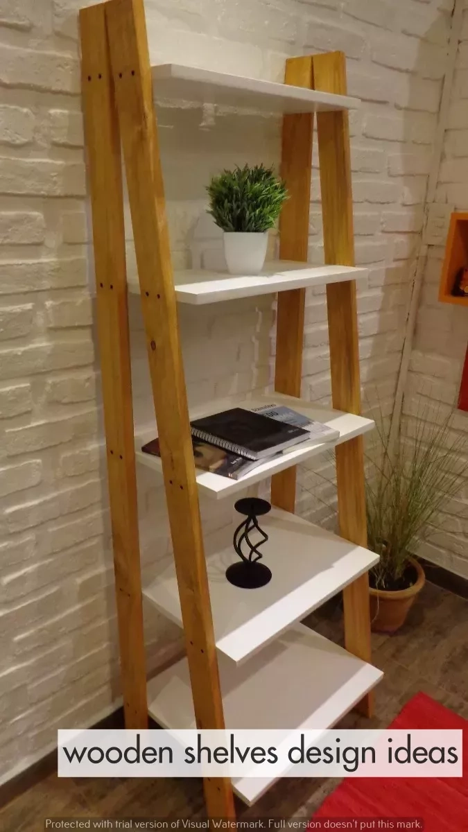 How To Design Modern Wooden Shelves For A Chic Look | Elegant And ... intended for