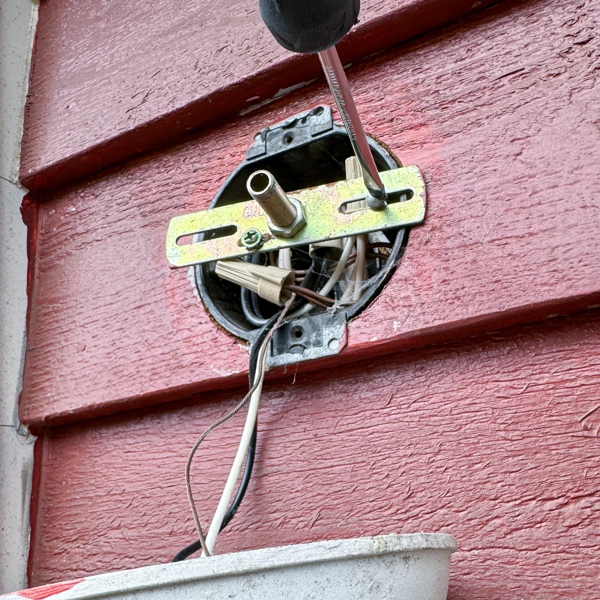 How To Replace An Outdoor Light Fixture - The Handyman's Daughter pertaining to