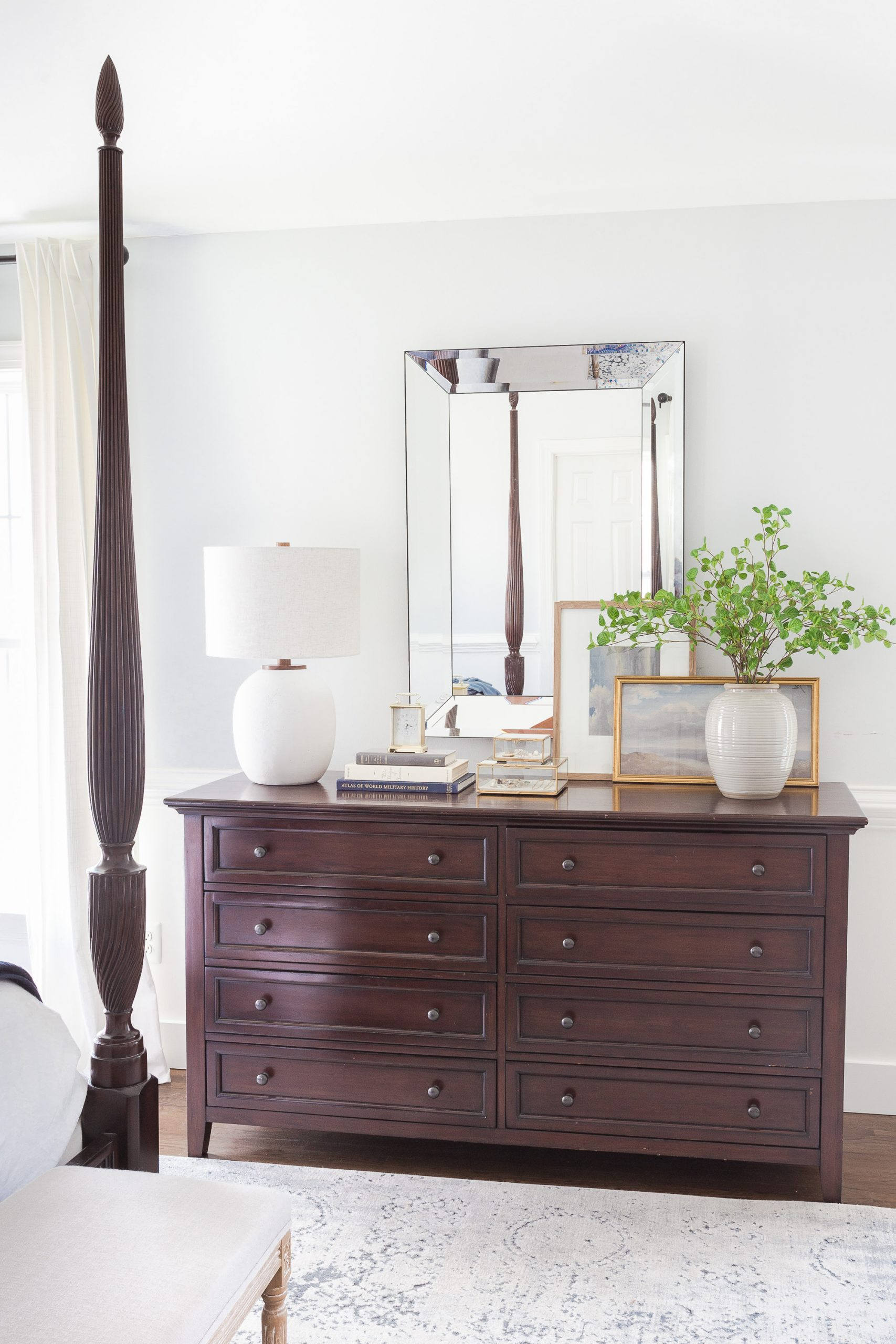 How To Style A Dresser In 6 Easy Steps - Amelia Lawrence Style pertaining to