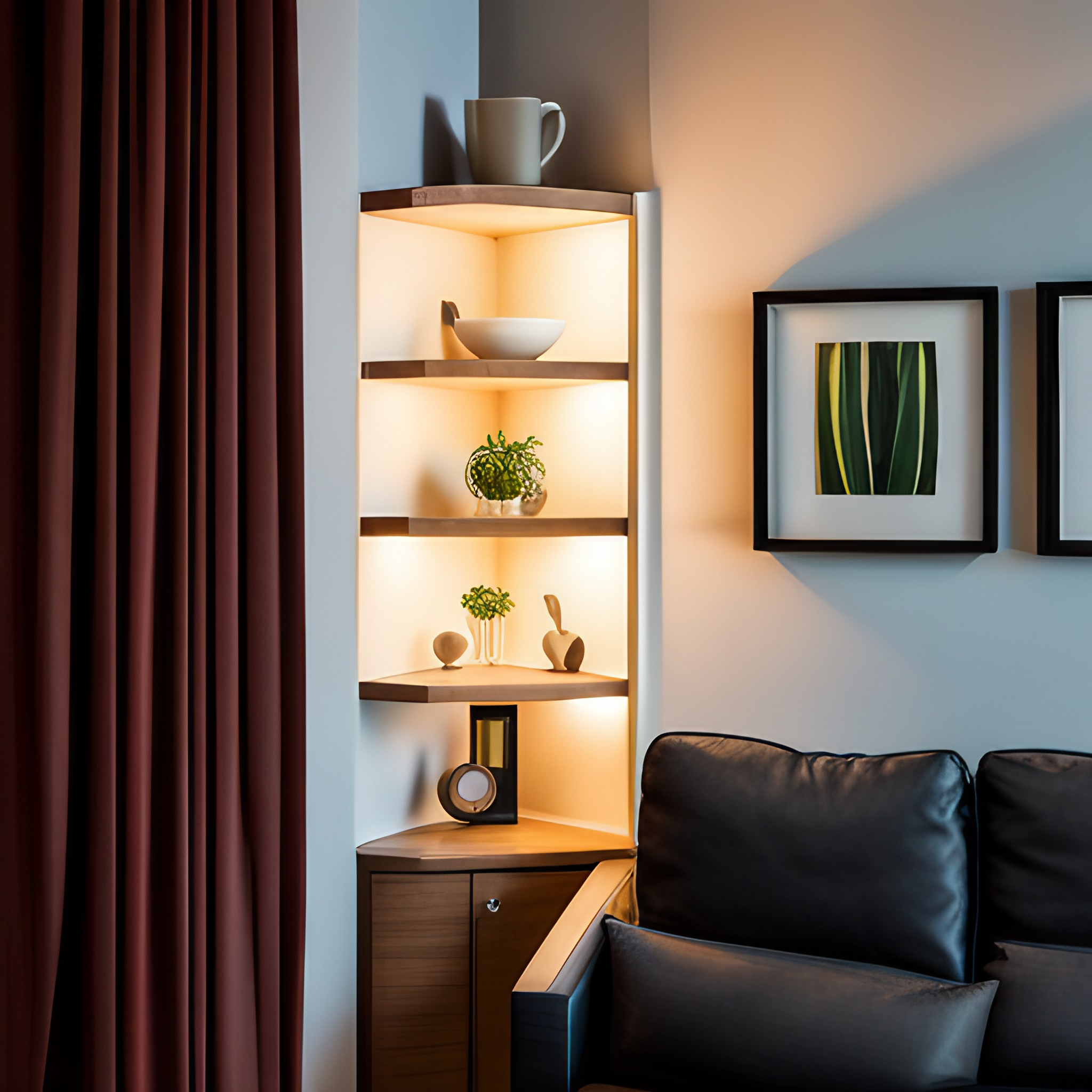 Innovative Corner Shelf Designs: Maximizing Space And Style | Beautiful ... regarding Maximizing Storage and Style Understanding the Brost Wall Shelf