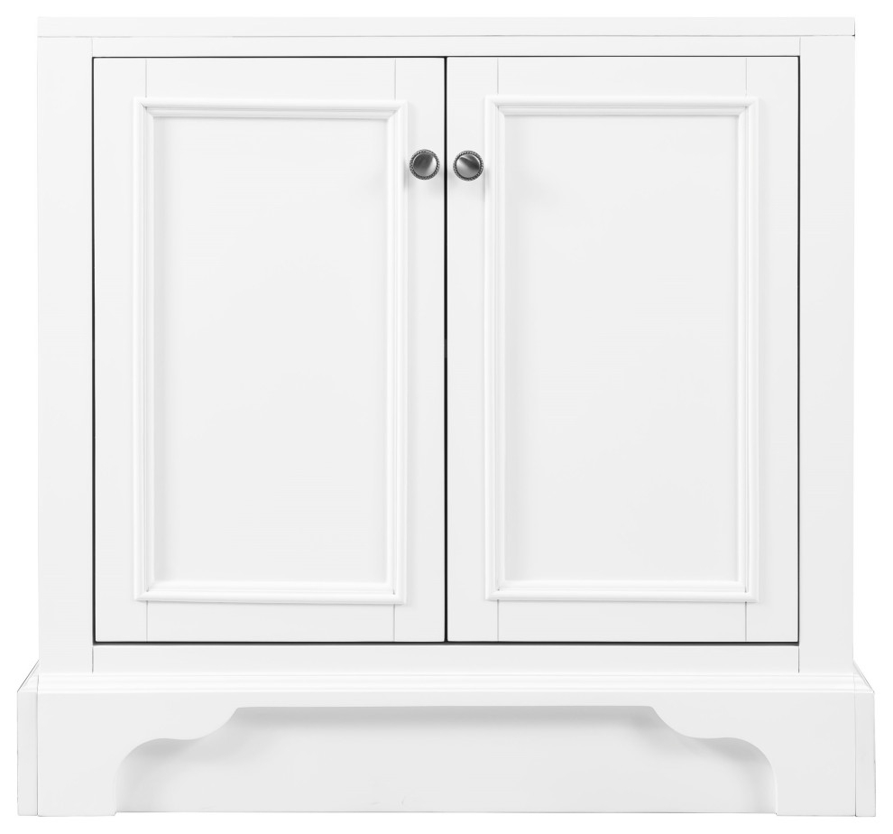 James Martin Vanities 825-Hb30 De Soto 30" Single Basin Hardwood ... regarding A Closer Look at the De Soto 30" Hutch Base for Double Tower Hutch