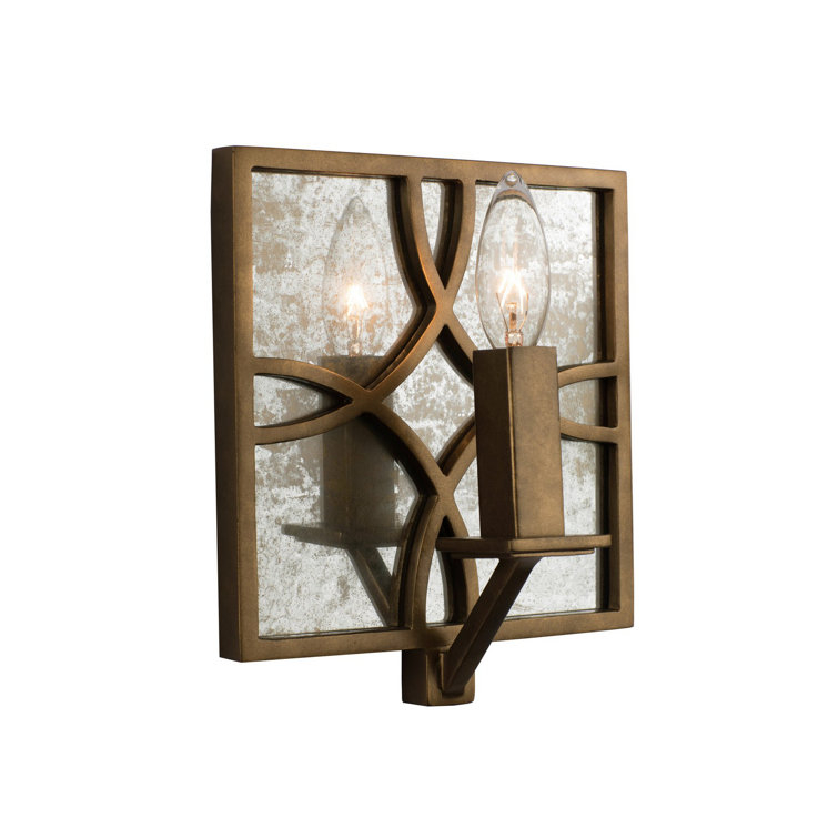 Kalco Steel Candle Wall Light | Wayfair with regard to The Enduring Style of Kalco's Anchorage Wall Light Explained