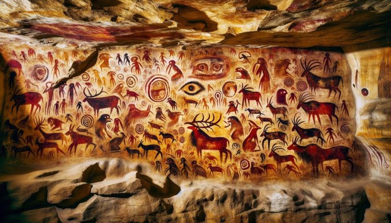 Lascaux Cave Paintings Prehistoric Art - Mythology Vault with