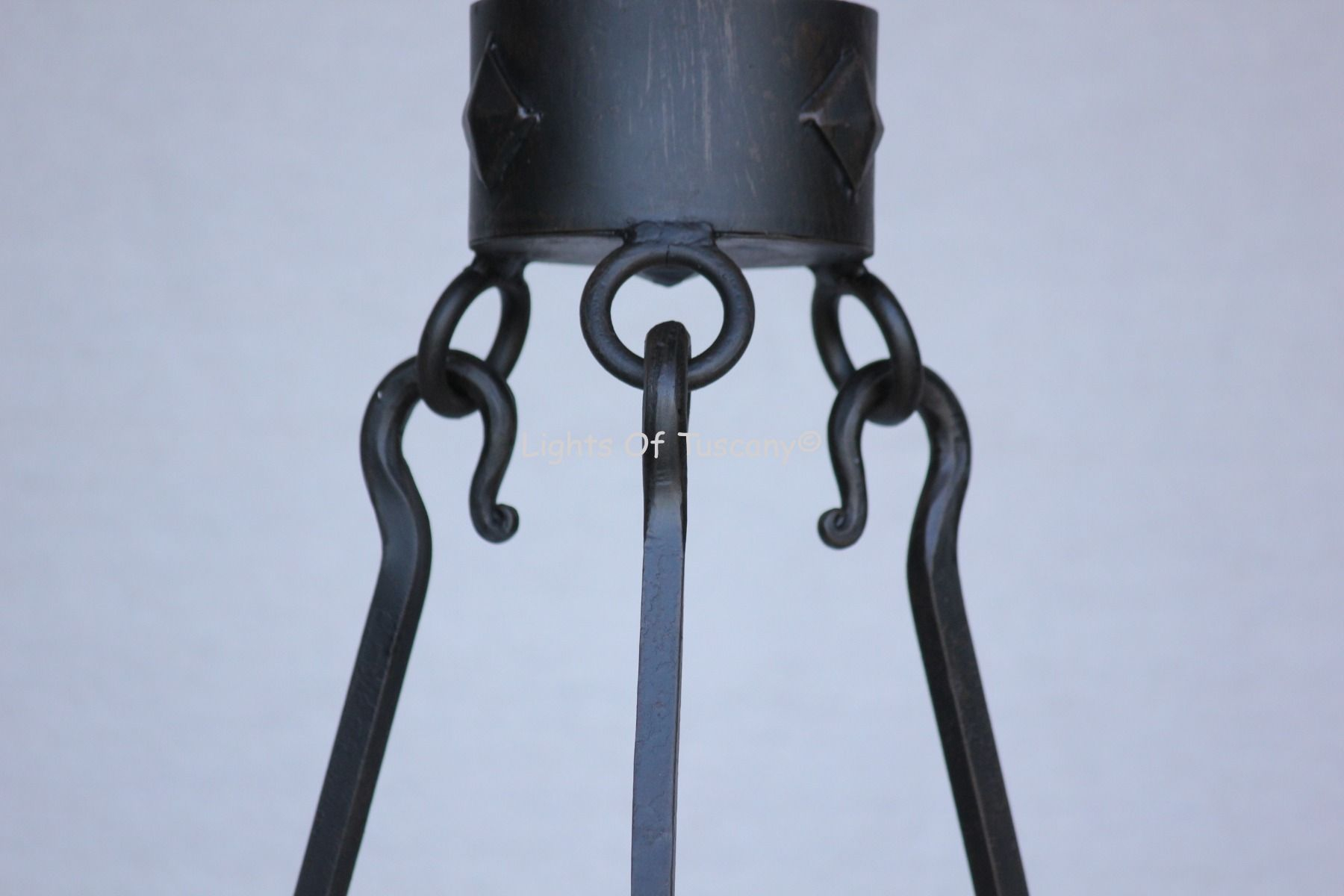 Lights Of Tuscany Transitional Wrought Iron Chandelier with regard to