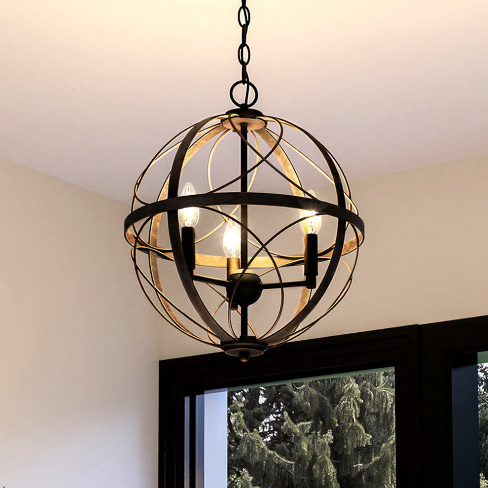 Luxury Farmhouse Chandelier, Olde Bronze - Transitional - Chandeliers ... with regard to Understanding the Craftsmanship Behind Olde Bronze Farmhouse Chandeliers