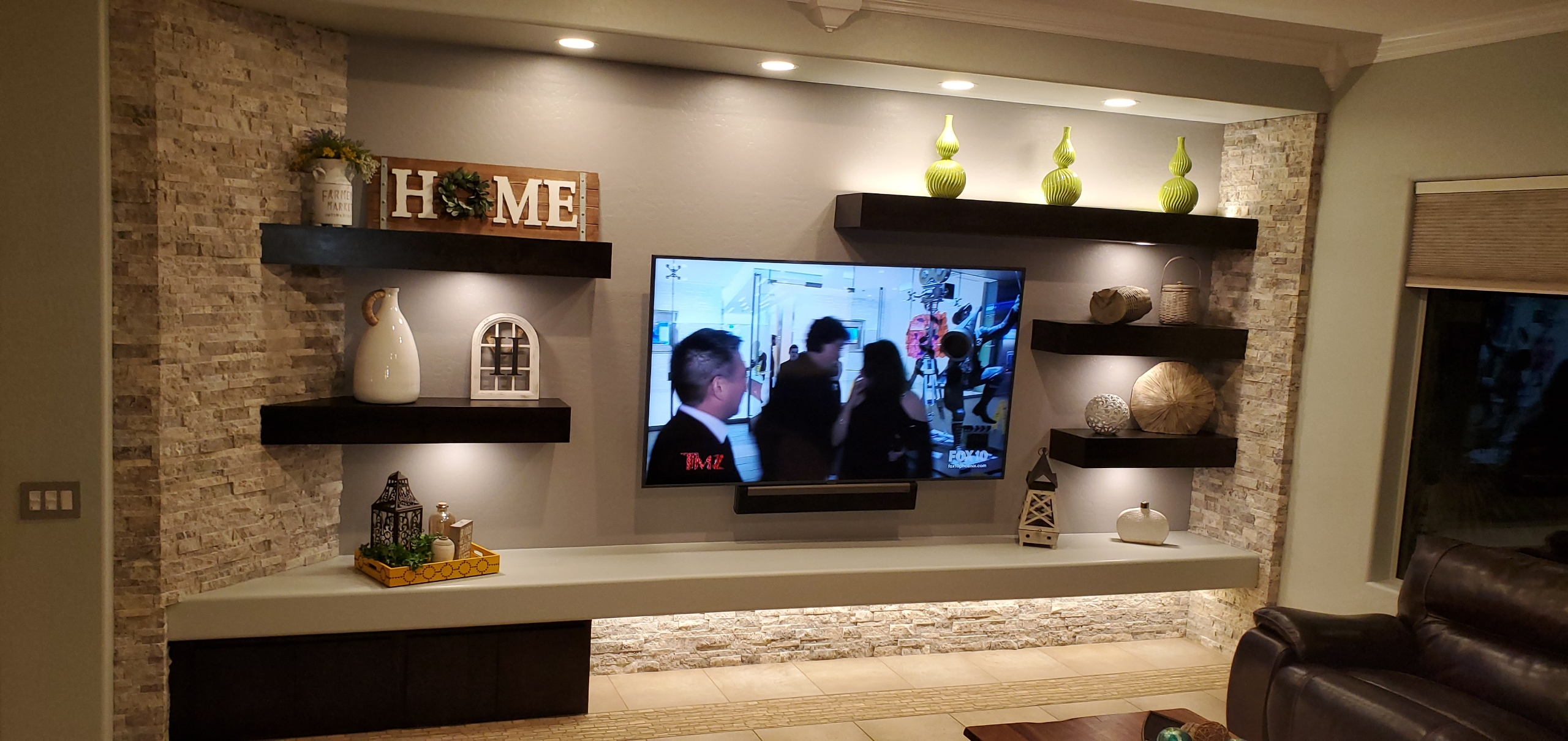 Media Walls - Interiors By Thomas throughout