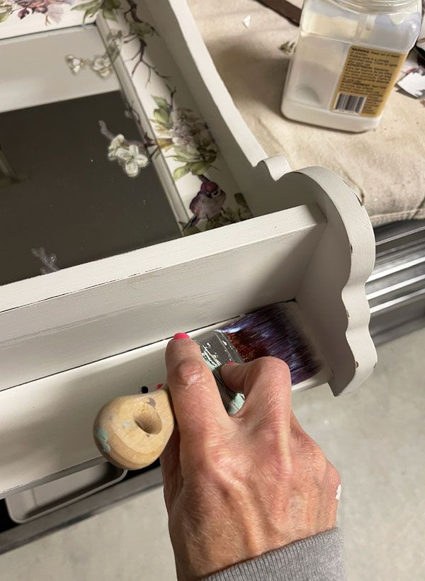 Mirrored Wall Shelf Makeover | Confessions Of A Serial Do-It-Yourselfer ... throughout