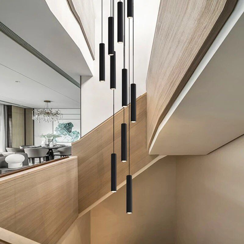 Modern Led Chandelier: Adjustable Ceiling Pendant Lights For Versatile ... within