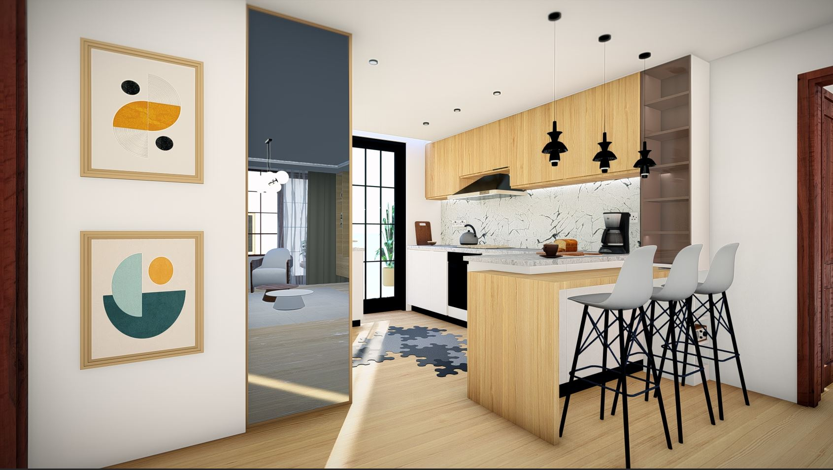 Modern Living: How To Maximize Space In An Open Plan Layout - Gwiji Group with