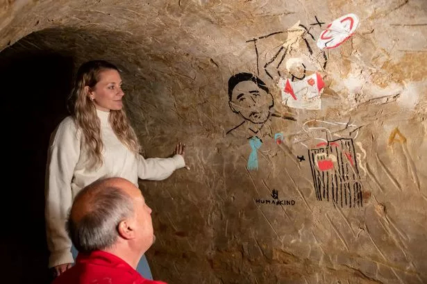 Moments From Modern History Reimagined As 'Ancient' Cave Art Include ... in