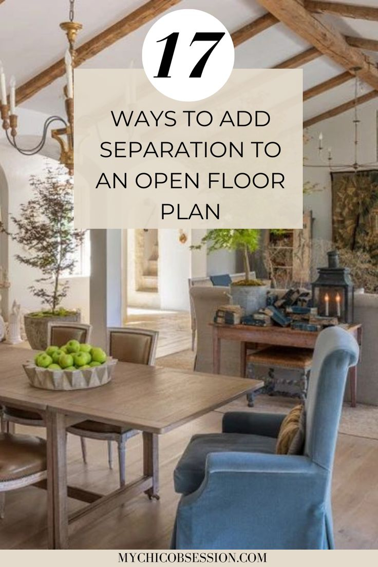 Open Concept To Semi-Open Concept Home: 17 Ways To Add Separation To An ... regarding The Art of Separation Understanding Half Walls in Open-Plan Layouts