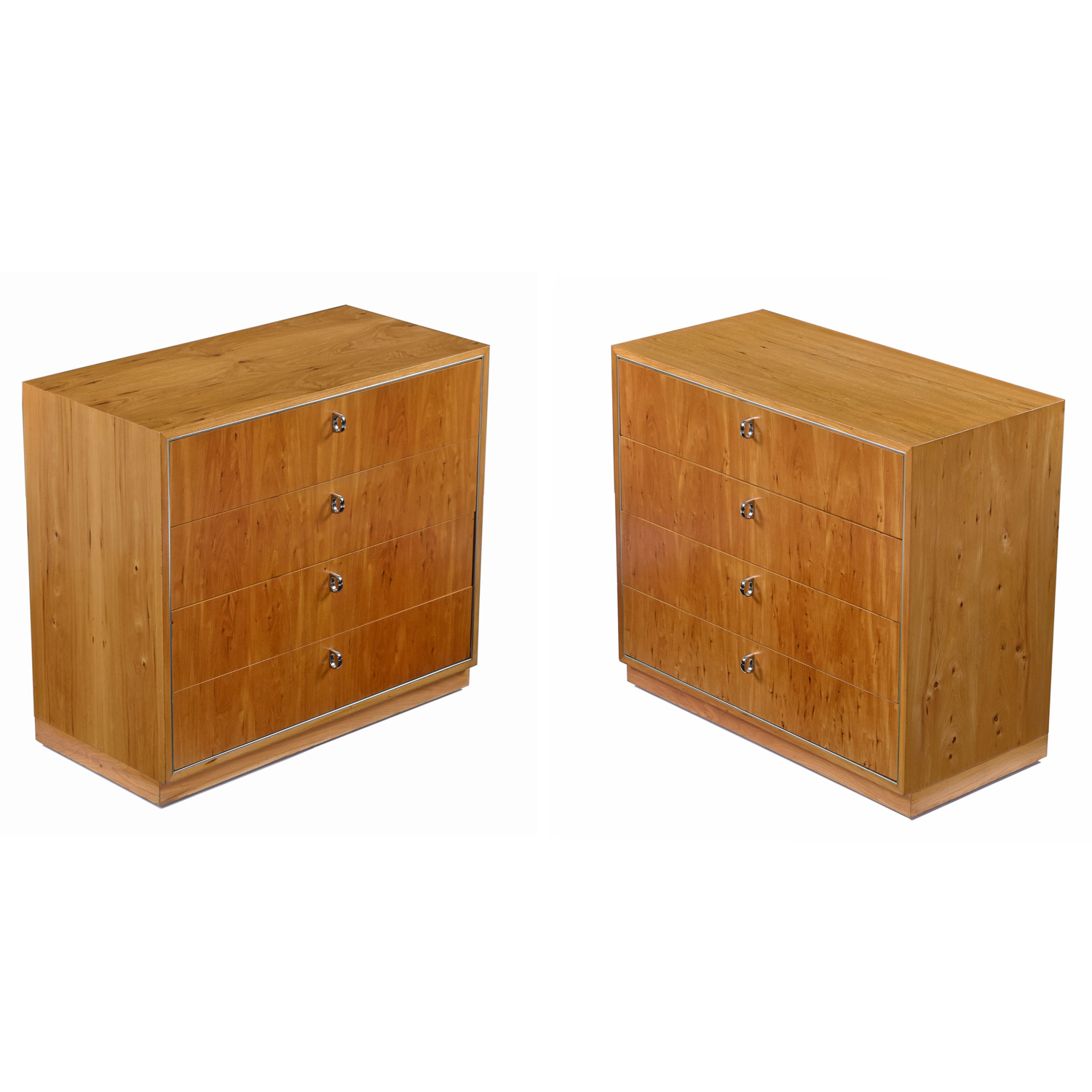 Pair Of 1970S Chrome Accent John Stuart Hickory Bachelors Chests with Understanding the Value and Investment of Beaumont Bachelors Chests