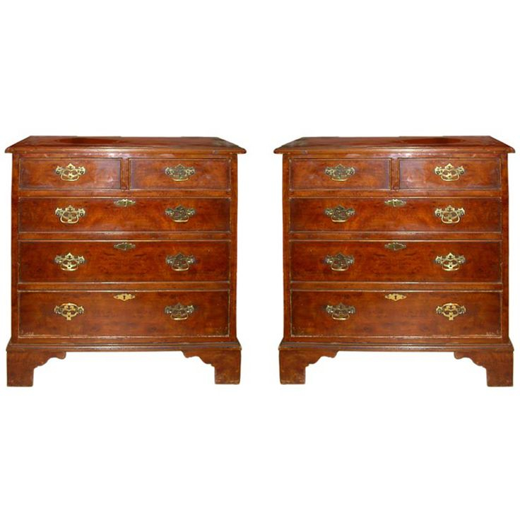 Pair Of Burlwood Bachelors Chests with Understanding the Value and Investment of Beaumont Bachelors Chests
