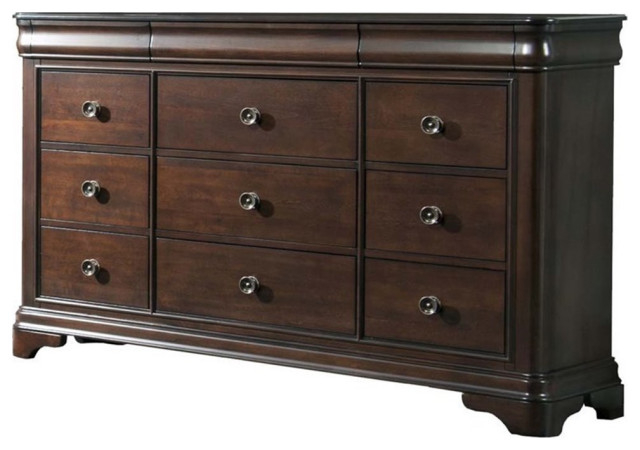 Picket House Furnishings Conley Dresser With Mirror In Cherry ... intended for