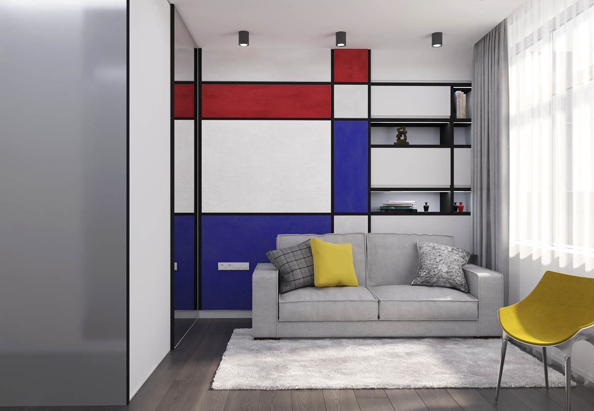 Piet Mondrian Inspired Interior Design To Give Your Home The De Stijl Flair in Decoding the Design Secrets of Mondrian-Inspired Walls