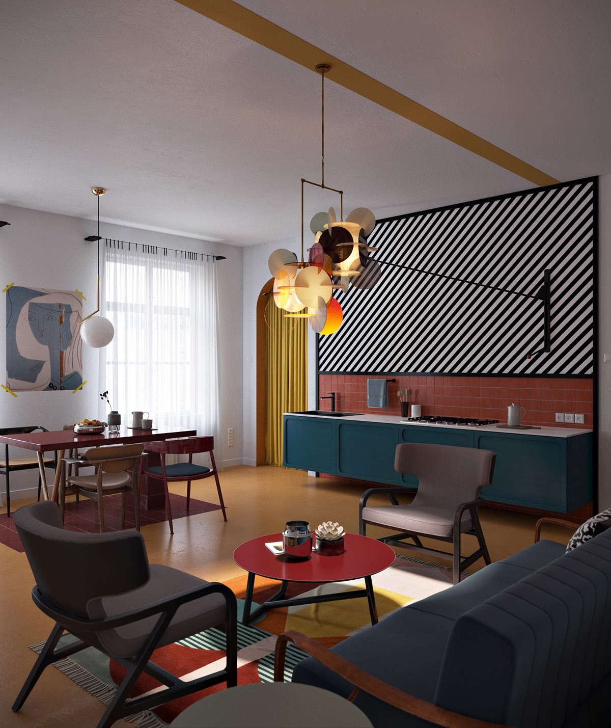 Piet Mondrian Inspired Interior Design To Give Your Home The De Stijl Flair with