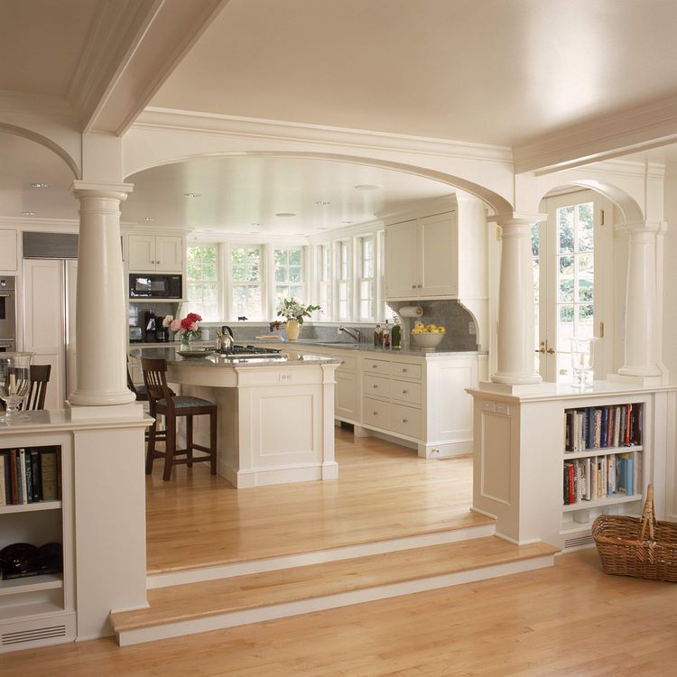 Pony Walls – How To Use Half Walls To Define Individual Spaces throughout