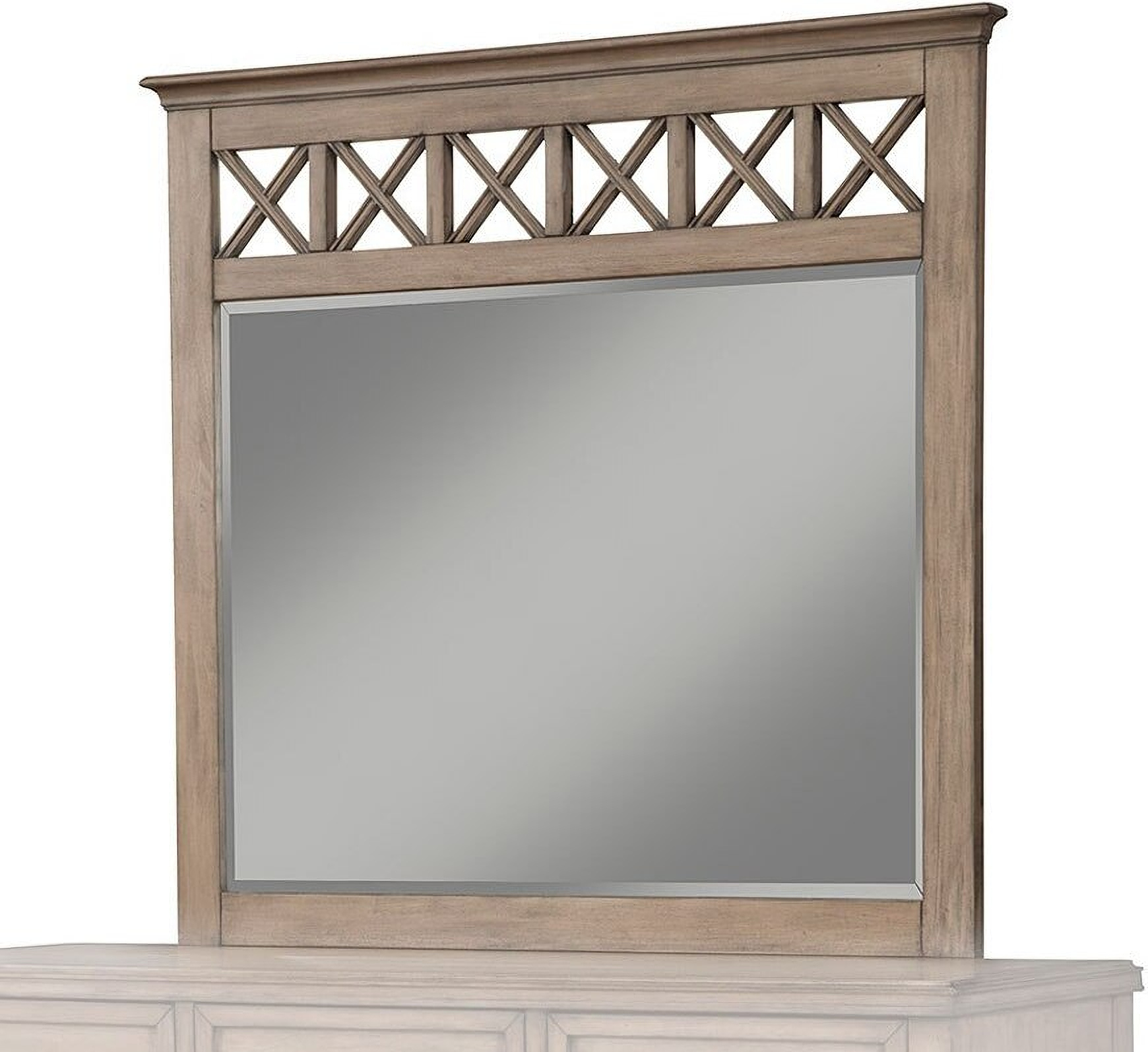 Potter French Truffle Mirror By Alpine | 1Stopbedrooms regarding Elevate Your Space with Melbourne's Alpine Wood Mirrors in French Truffle