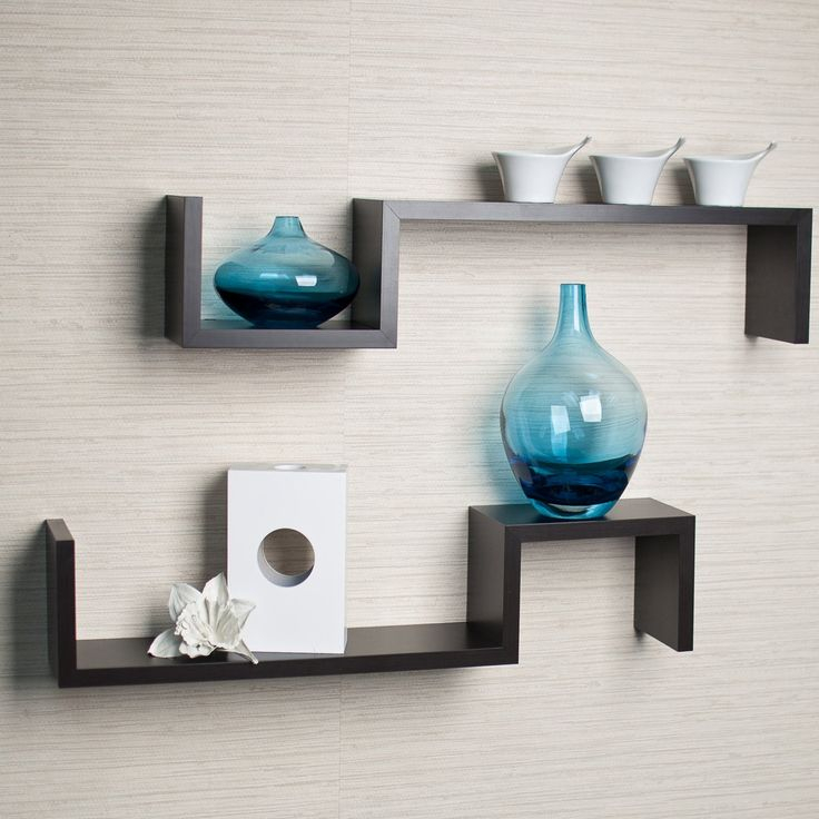 S Wall Mount Shelves (Set Of 2) | Wall Mounted Shelves, Metal Living ... inside