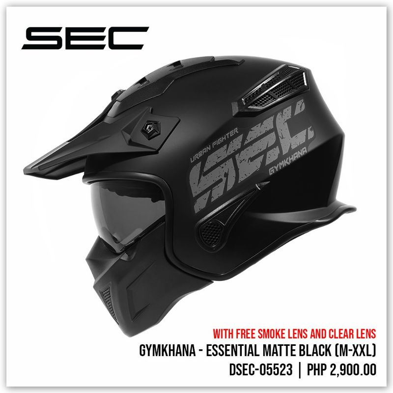 Sec Gymkhana Essential Matte Black Helmet | Shopee Philippines pertaining to The Kohler K-31367 Essential Matte Black A Deep Dive into Its Transitional Appeal