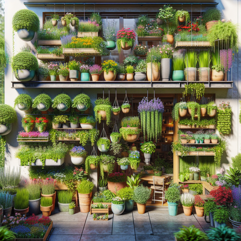 Secrets To Thriving Container Gardens For Small Spaces - Enjoy ... in The Secrets to a Thriving and Lush Living Wall