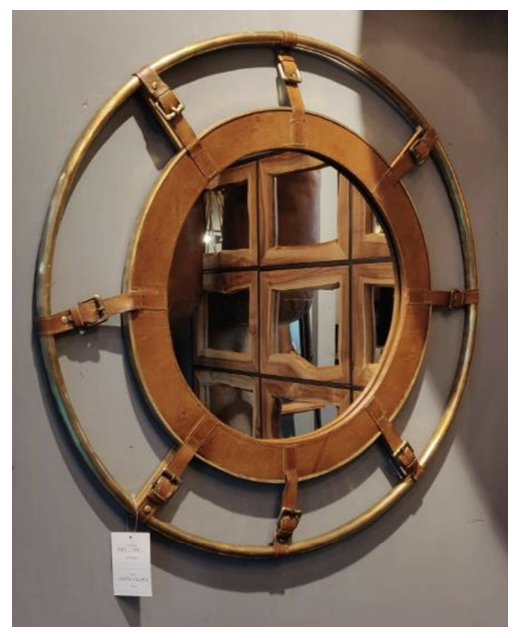 Ships Wheel Porthole Mirror, Wooden Ships Wheel || Rural Handmade ... pertaining to Your Questions Answered About the 24-Inch Ship Wheel Porthole Mirror