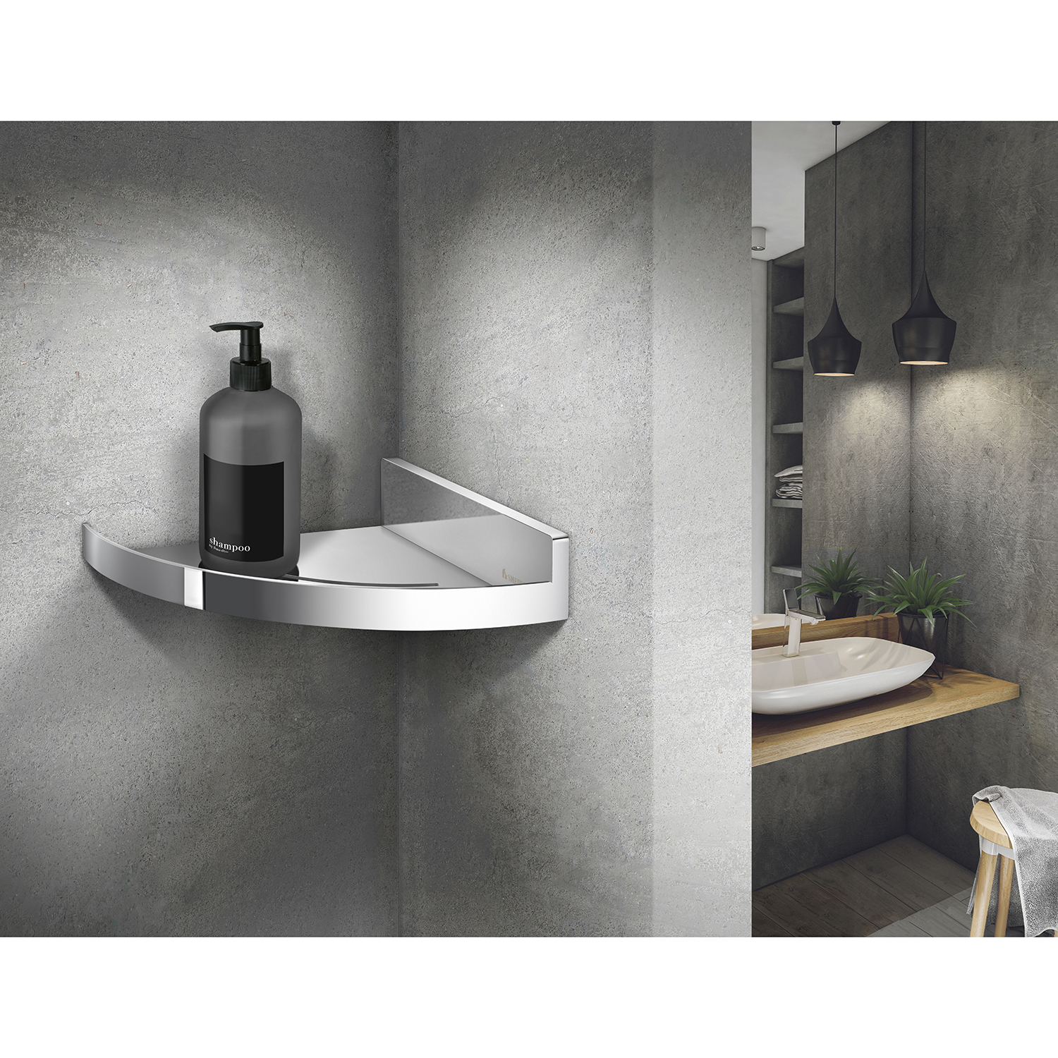 Shower Corner Shelf - Smedbo® Com with regard to