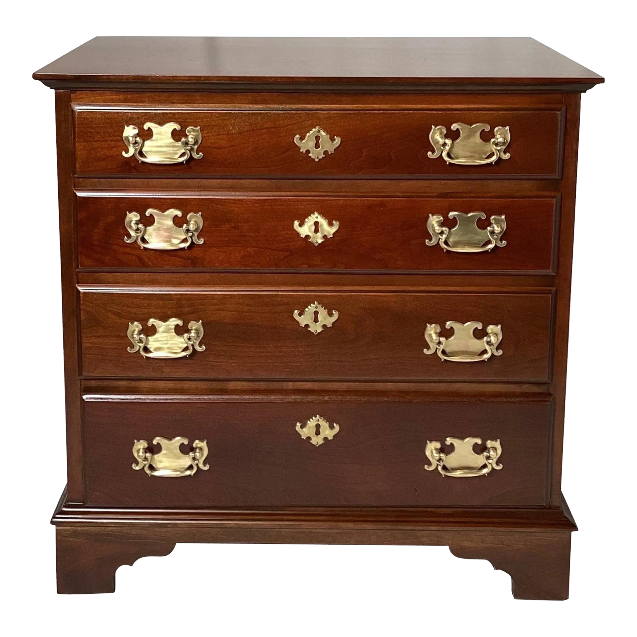 Solid Pennsylvania Cherry Diminutive Bachelors Chest | Chairish pertaining to Understanding the Value and Investment of Beaumont Bachelors Chests