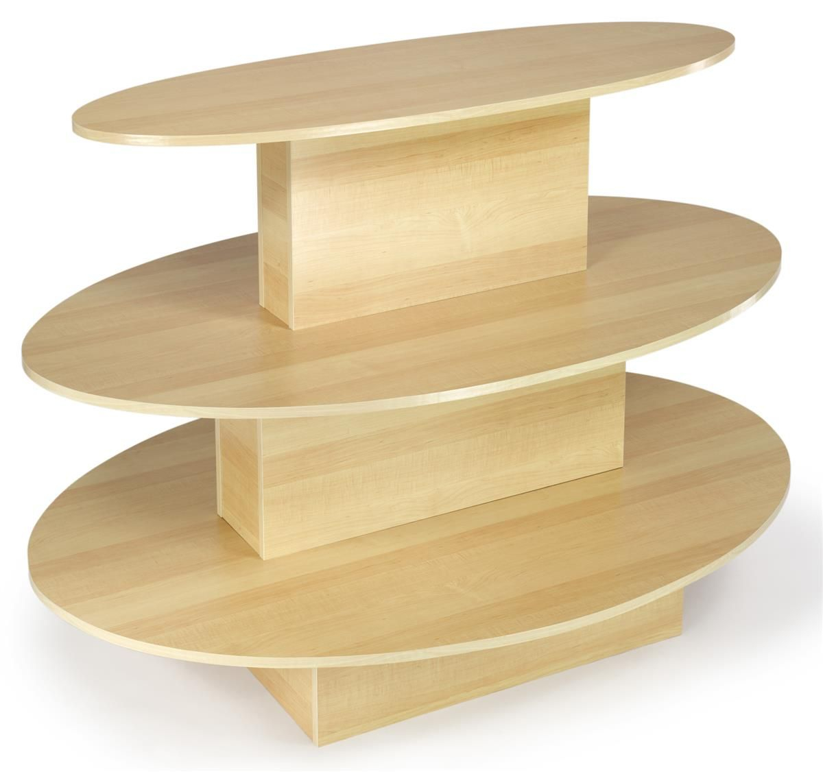 Table Top Store Displays | Maple Oval Merchandising Stand Ikea ... for