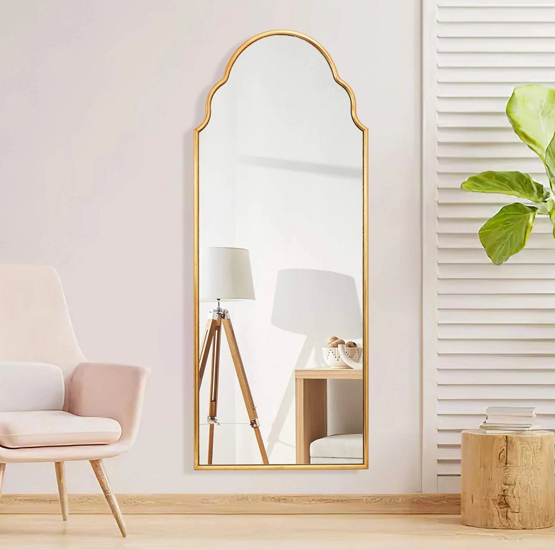 The Best 15 Gold Wall Mirrors For Your Living Room inside Choosing the Right Amelle Gold Wall Mirror for Your Space