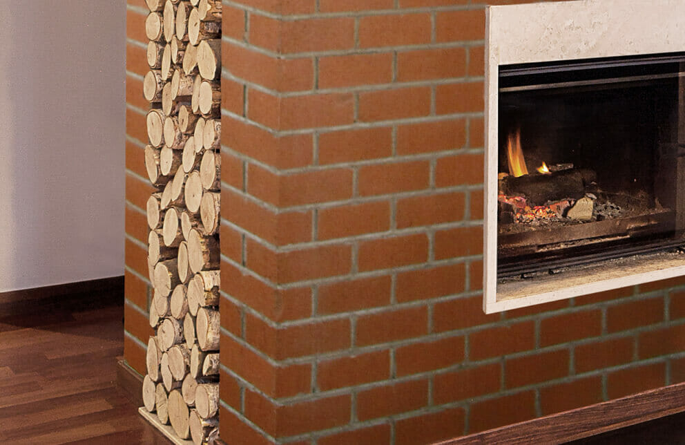 The Fresh And Timeless Look Of A Brick Veneer Interior Wall regarding