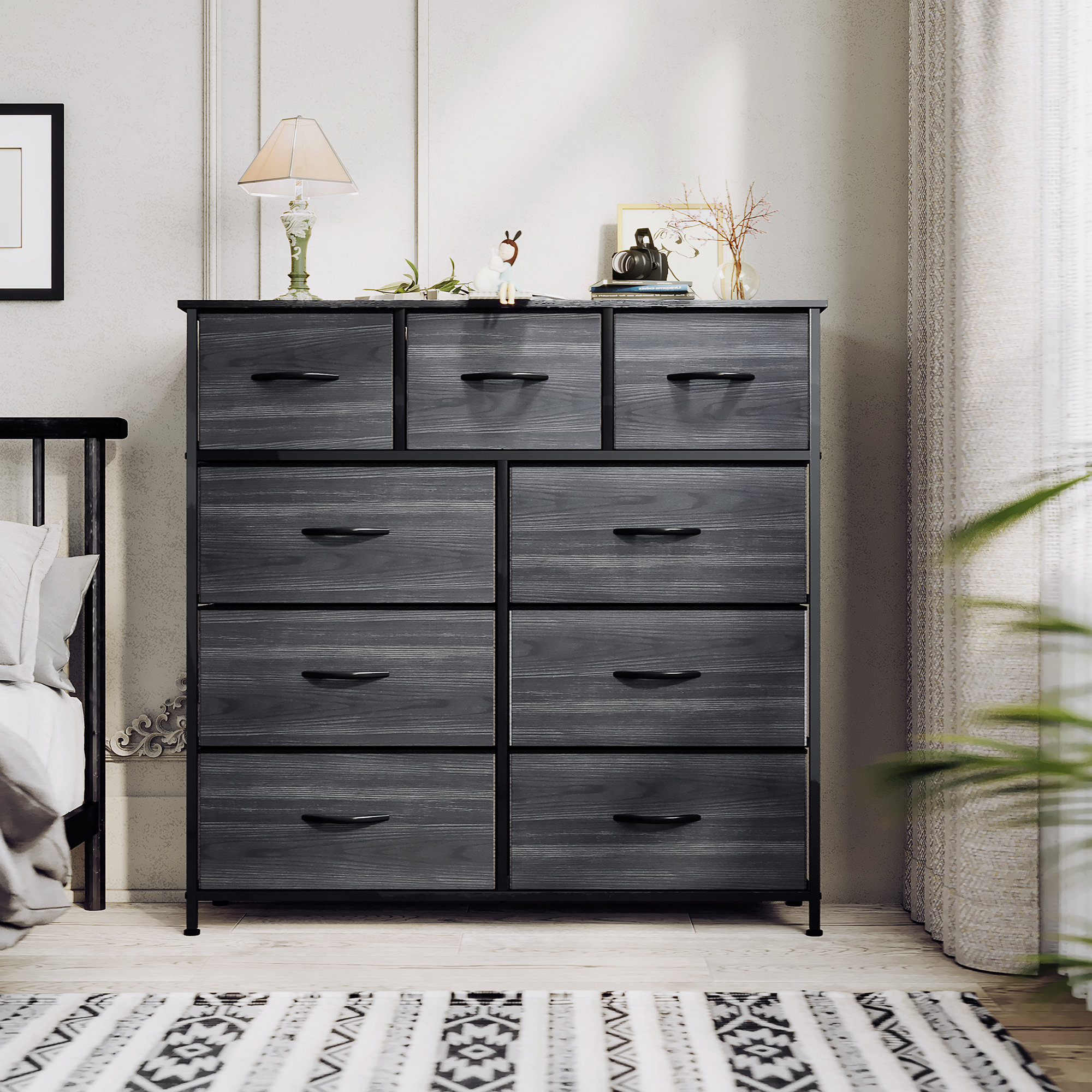 The Twillery Co.® Hurd 9 - Drawer Dresser &Amp; Reviews | Wayfair throughout The Art of Organizing a Nine Drawer Dresser