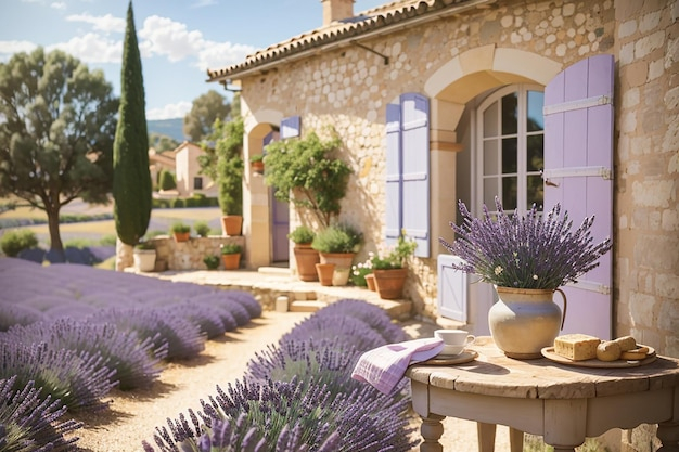 Timeless Charm Of Provence | Premium Ai-Generated Image intended for