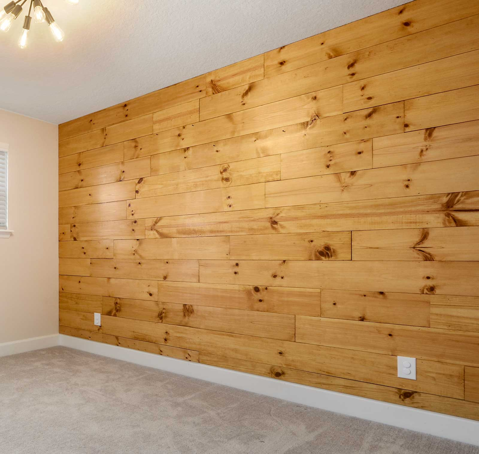 Tongue And Groove Wall with regard to The Secret to Taller Rooms Vertical Tongue and Groove Paneling Explained