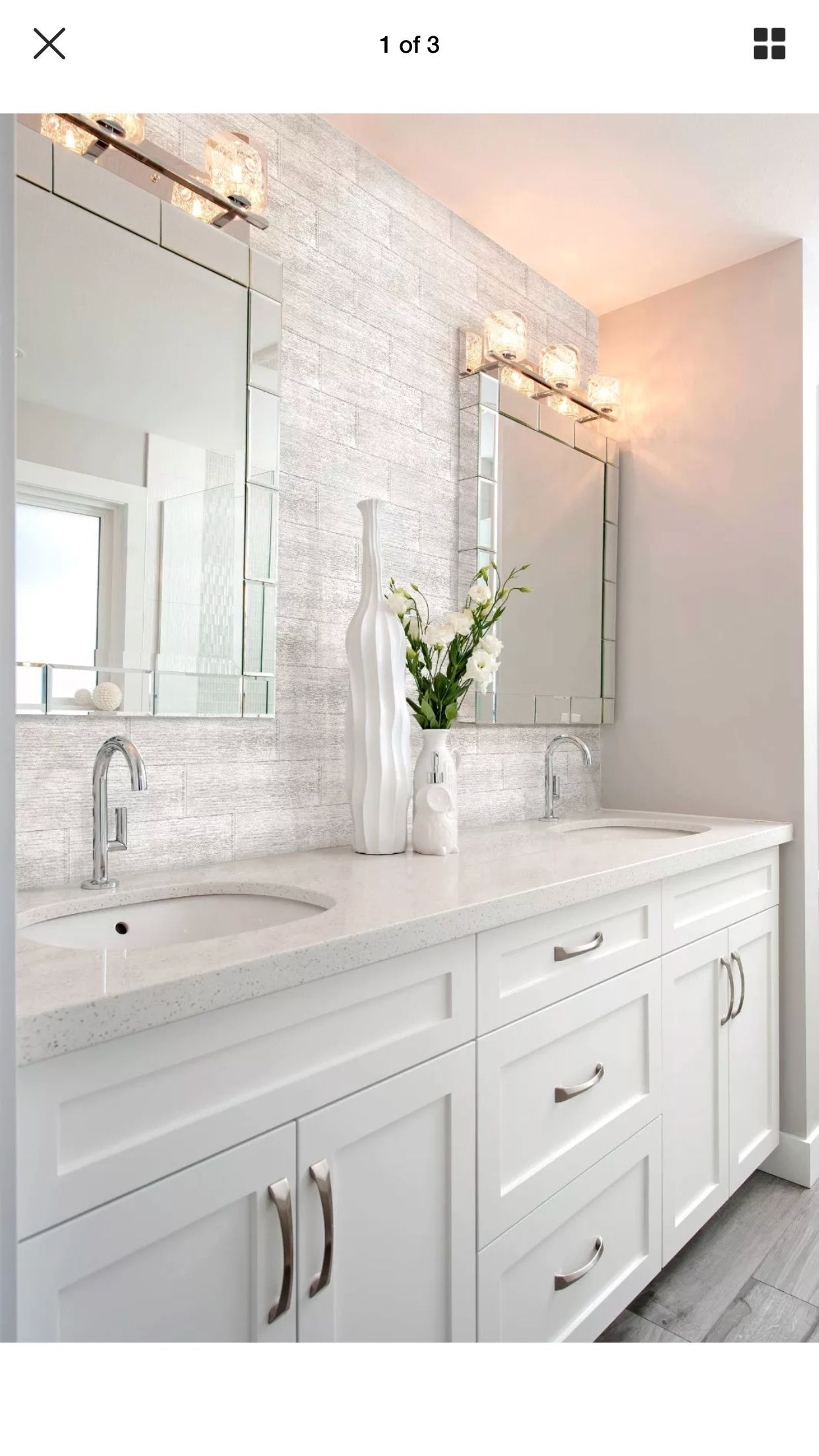 Top 10 Double Bathroom Vanity Design Ideas | Desain Interior Kamar ... with regard to Upgrade Your Bathroom With These 10 Elegant Vanity Wall Designs