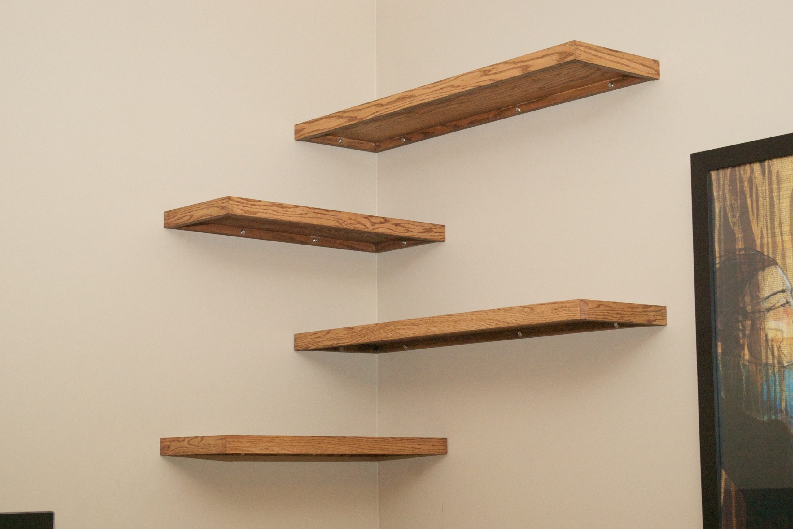 Top 15 Of Wooden Wall Shelves within