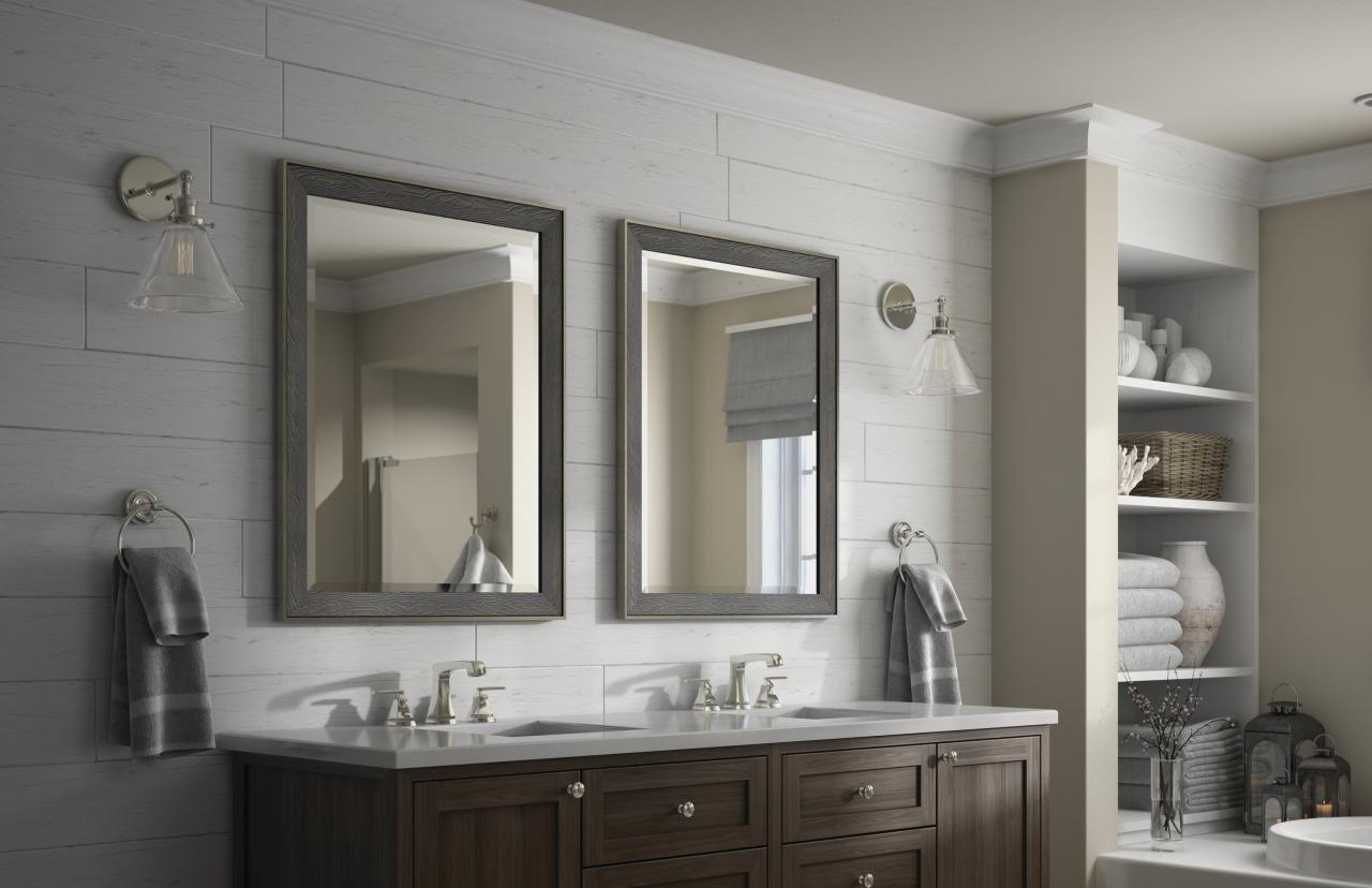 Traditional Style Bathroom Mirrors – Semis Online throughout Unveiling the Charm of Turquoise Casablanca-Style Vanity Mirrors