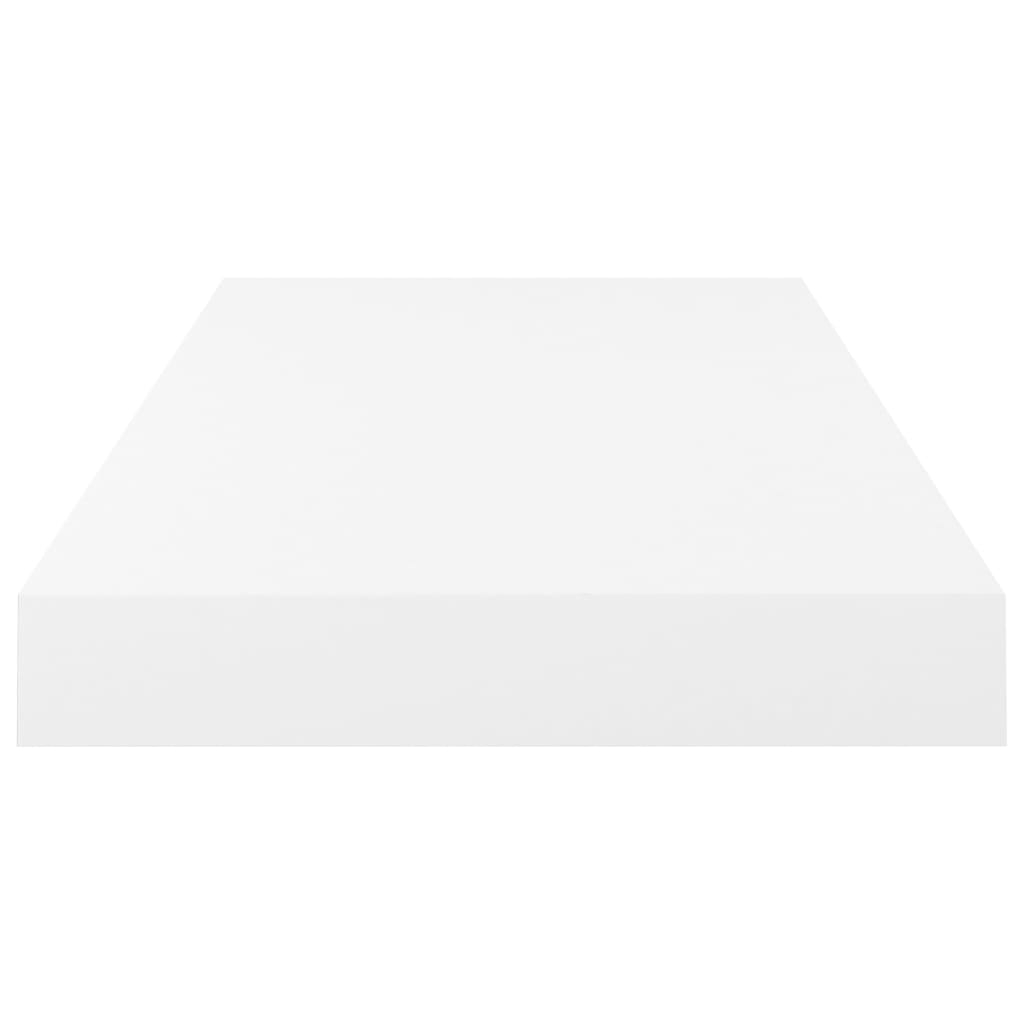 Vidaxl Floating Wall Shelves 4 Pcs High Gloss White 19.7"X9.1"X1.5" Mdf ... in