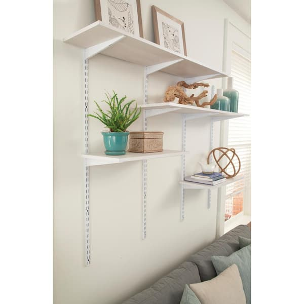 Wall Mount Shelf regarding Unlocking the Style Potential of Your White "S" Wall Mount Shelves