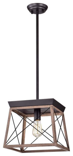 Warehouse Of Tiffany's Pd003-1Iwg Celia 12", 1 Light, Oil Rubbed Bronze ... with