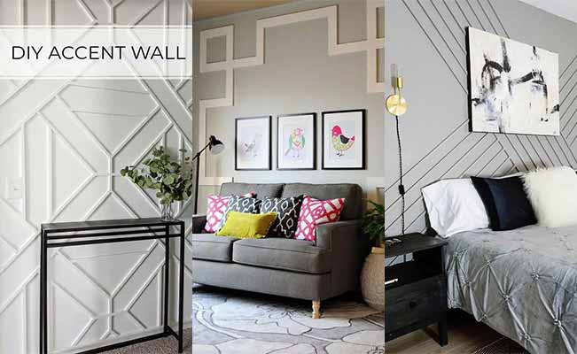 White Walls With Accent Wall White Bathroom With Tiled Accent Wall within See How One Wall Can Redefine Your Living Space