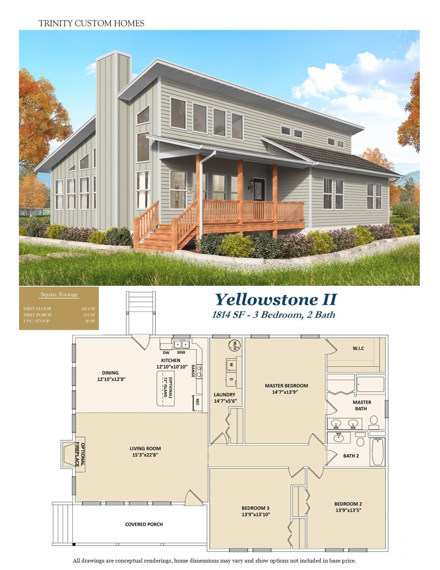 Yellowstone Ii - Trinity Custom Homes for