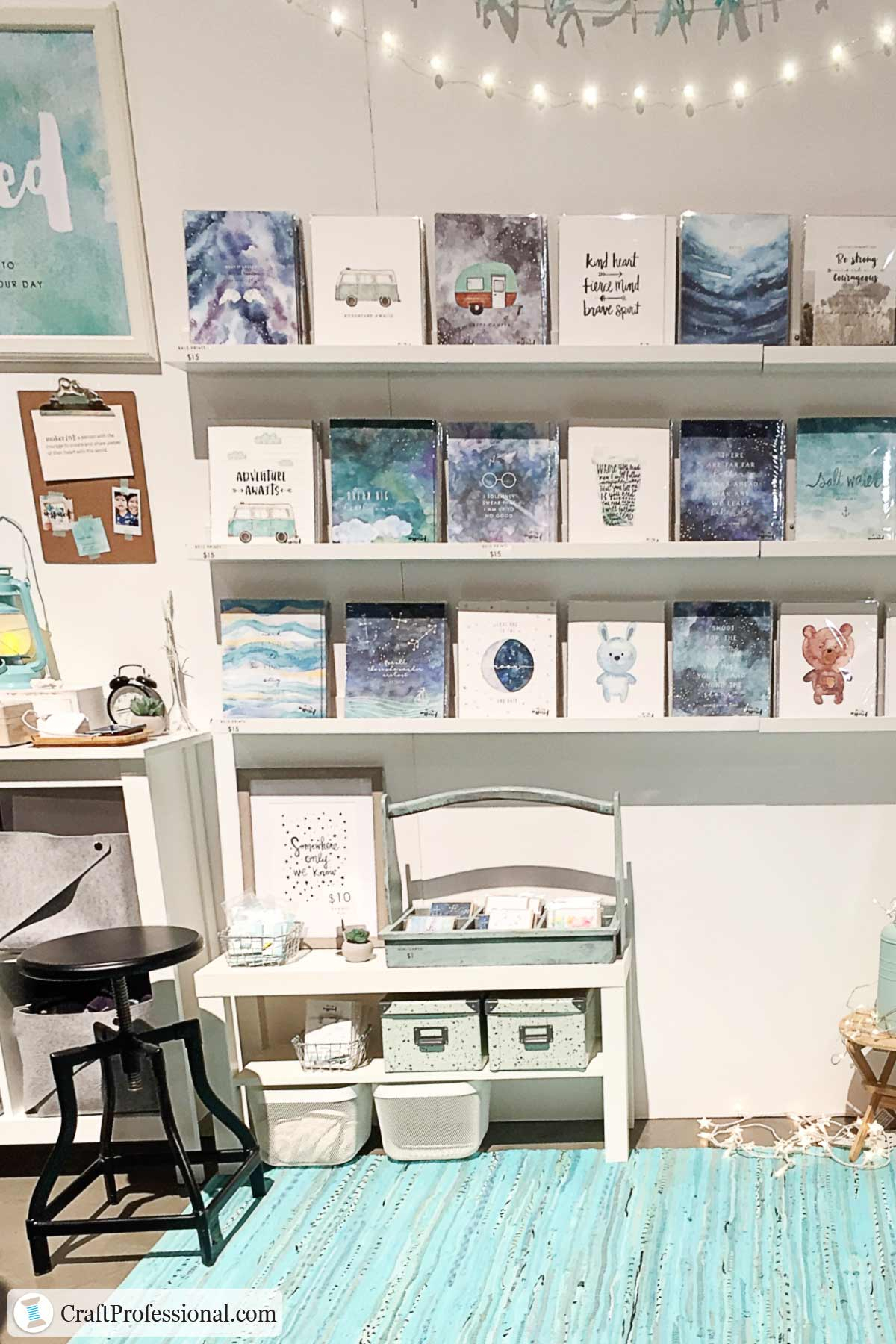 10 Art Show Display Ideas To Show Paintings & Prints In A Craft Booth intended for