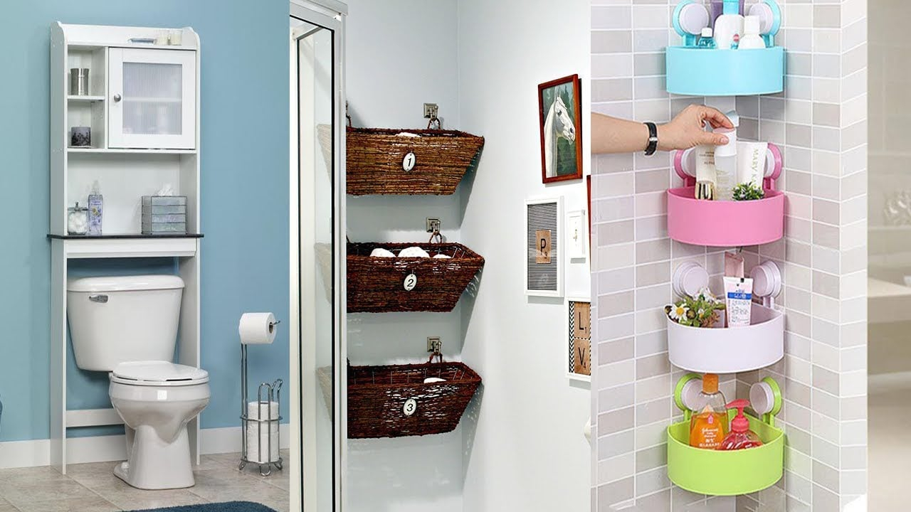 10 Ideas For Small Bathroom Storage throughout Gewnee Bathroom Cabinet Clever Ideas for Tiny Restroom Storage