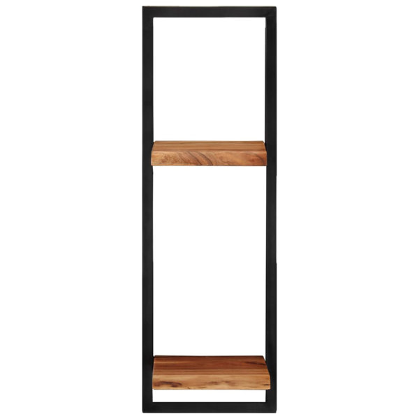 17 Stories Wall Shelves Floating Shelves Display Shelves Solid Acacia ... with